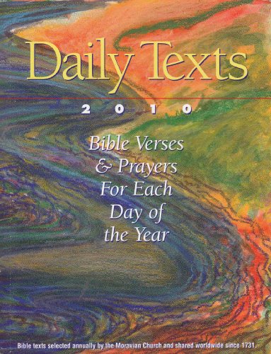 Stock image for Daily Texts 2010: Bible Verses & Prayers for Each Day of the Year for sale by Wonder Book