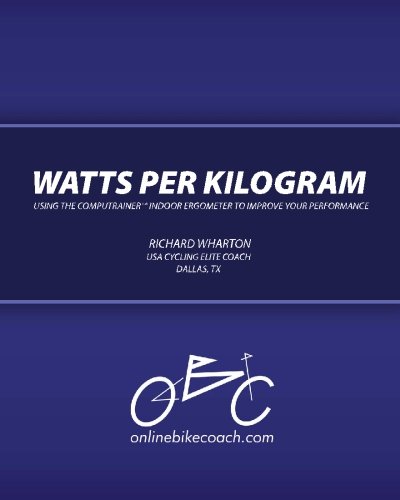 Beispielbild fr Watts per Kilogram: Using the CompuTrainer Indoor Ergometer to Improve Your Performance zum Verkauf von HPB-Red