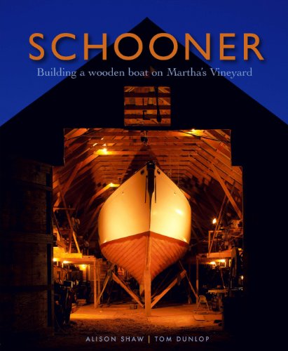 Beispielbild fr Schooner: Building a Wooden Boat on Martha's Vineyard zum Verkauf von ThriftBooks-Atlanta