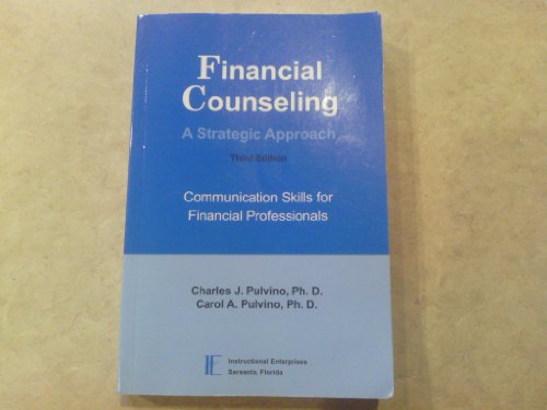 Imagen de archivo de Financial Counseling: A Strategic Approach (3rd Edition) a la venta por Goodwill