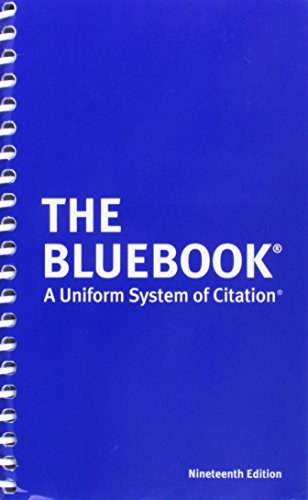 Stock image for The Bluebook: A Uniform System of Citation for sale by SecondSale