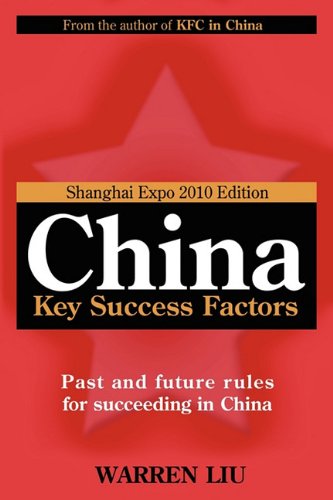 Imagen de archivo de China Key Success Factors a la venta por WorldofBooks