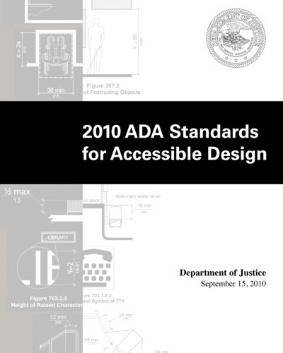 Imagen de archivo de 2010 ADA Standards for Accessible Design a la venta por Meadowland Media