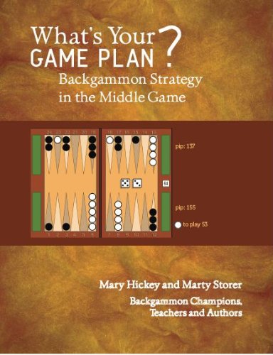 What's Your Game Plan? Backgammon Strategy in the Middle Game (9780615451978) by Mary Hickey; Marty Storer