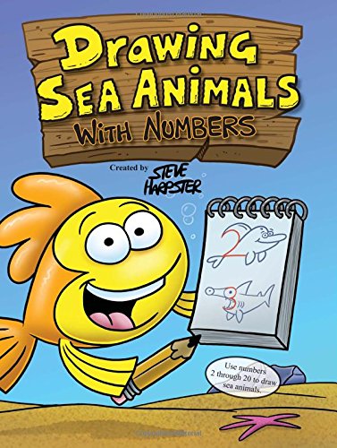 Stock image for Drawing Sea Animals With Numbers for sale by HPB-Emerald