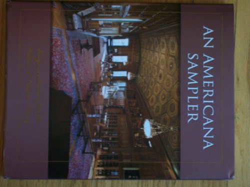 Stock image for An American Sampler for sale by Burm Booksellers