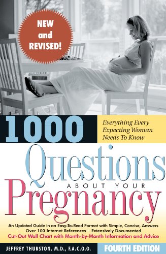 Beispielbild fr 1000 Questions About Your Pregnancy (4th Ed.) zum Verkauf von Your Online Bookstore