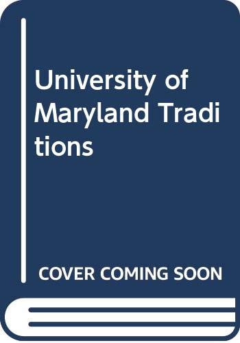 Beispielbild fr University of Maryland Traditions zum Verkauf von Wonder Book