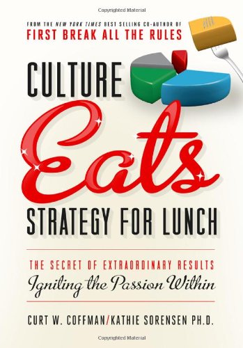 Stock image for Culture Eats Strategy for Lunch for sale by Goodwill of Colorado