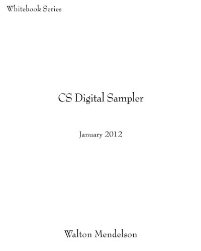 Stock image for CS Digital Sampler for sale by Revaluation Books