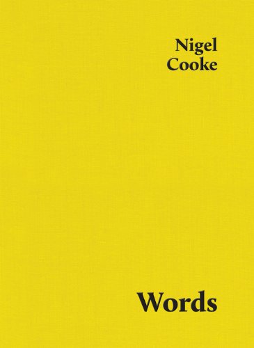 Stock image for Nigel Cooke: Words for sale by Colin Martin Books