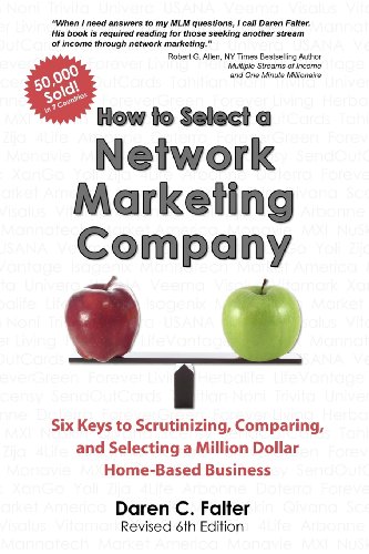 Beispielbild fr How to Select a Network Marketing Company: Six Keys to Scrutinizing, Comparing, and Selecting a Million Dollar Home-Based Business zum Verkauf von Your Online Bookstore