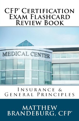 9780615606392: CFP Certification Exam Flashcard Review Book: Insurance & General Principles