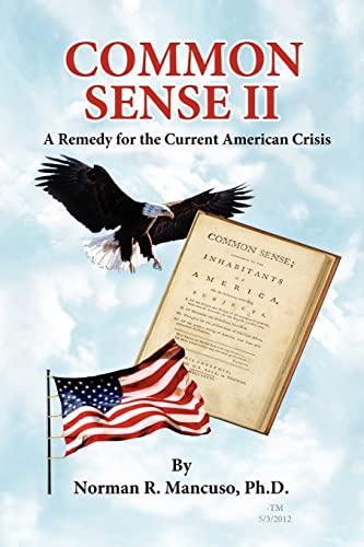 Beispielbild fr Common Sense II : A Remedy for the Current American Crisis zum Verkauf von Better World Books