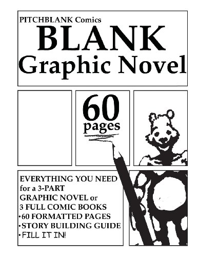 9780615735702: Blank Graphic Novel: 60 Formatted Pages Plus Guide