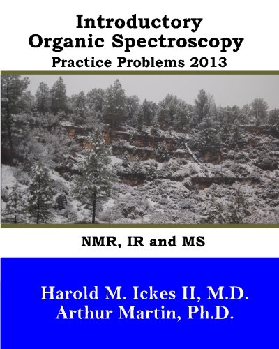 Imagen de archivo de Introductory Organic Spectroscopy Practice Problems 2013: NMR, IR and MS a la venta por Buyback Express