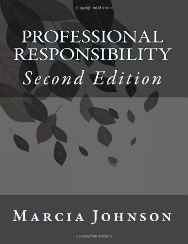 Beispielbild fr Professional Responsibility zum Verkauf von Revaluation Books