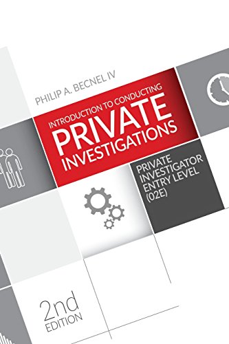 Stock image for Introduction to Conducting Private Investigations: Private Investigator Entry Level (02E) (2nd Edition) for sale by Books From California