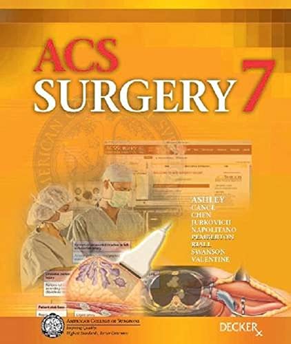 Stock image for Acs Surgery: Principles and Practice[2 Volume Set] for sale by GF Books, Inc.