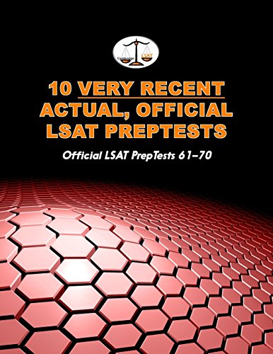 Stock image for 10 Very Recent Actual, Official LSAT Preptests: Official LSAT Preptests 61-70 (Cambridge LSAT) for sale by ThriftBooks-Dallas