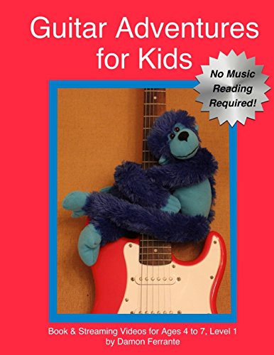 Imagen de archivo de Guitar Adventures for Kids, Level 1: Fun, Step-By-Step, Beginner Lesson Guide to Get You Started (Book & Streaming Videos) a la venta por SecondSale