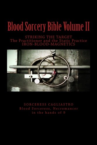 Beispielbild fr Blood Sorcery Bible Volume II: STRIKING THE TARGET The Practitioner and the Static Practice IRON - BLOOD - MAGNETICS zum Verkauf von medimops