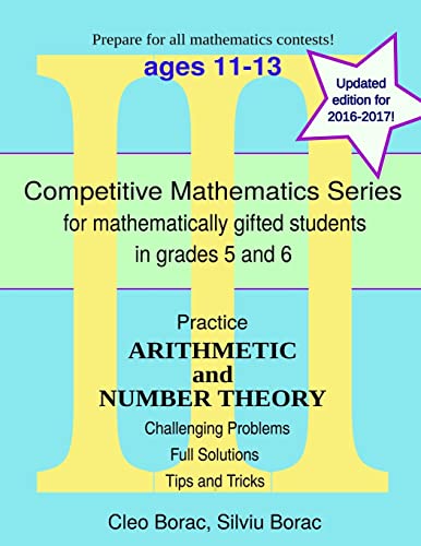 9780615943855: Practice Arithmetic and Number Theory: Level 3 (ages 11-13): Volume 10 (Competitive Mathematics for Gifted Students)