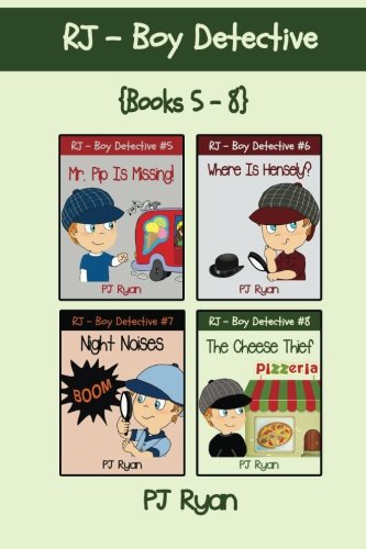9780615997599: RJ - Boy Detective Books 5-8: 4 Fun Short Story Mysteries for Children Ages 9-12