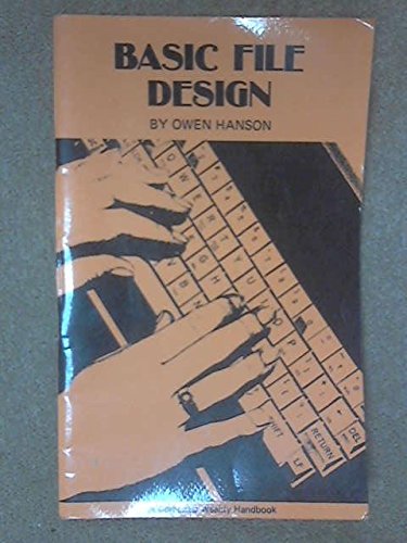 Imagen de archivo de Basic File Design a la venta por Lady Lisa's Bookshop
