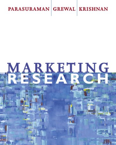 Beispielbild fr Marketing Research zum Verkauf von Better World Books