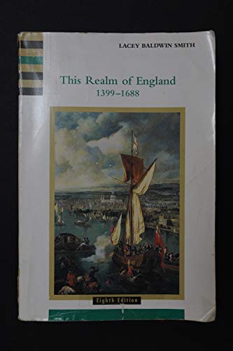 Beispielbild fr This Realm of England, Volume 2 Baldwin Smith, Lacey zum Verkauf von Aragon Books Canada