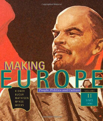 Stock image for Making Europe: People, Politics, and Culture, Volume 2: Since 1550 (v. 2) for sale by SecondSale