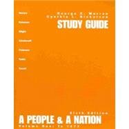 A People and a Nation: A History of the United States: 1 - Norton, Mary Beth
