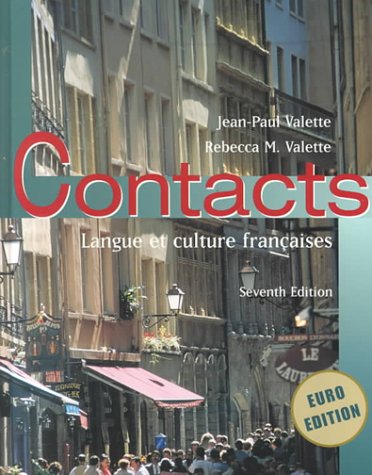 Imagen de archivo de Contacts Euro Edition: Langue Et Culture Francaises a la venta por ThriftBooks-Atlanta