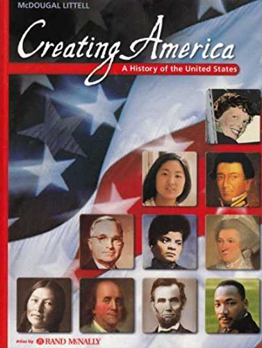 Imagen de archivo de Creating America: Beginnings Through World War I a la venta por BookHolders