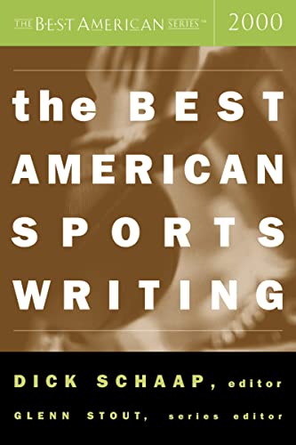 Stock image for The Best American Sports Writing 2000 for sale by Better World Books