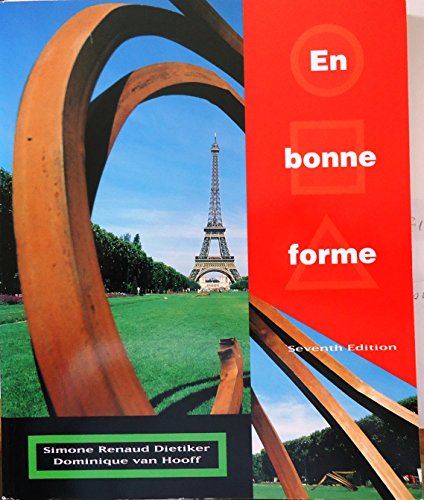 Imagen de archivo de En Bonne Forme a la venta por Better World Books