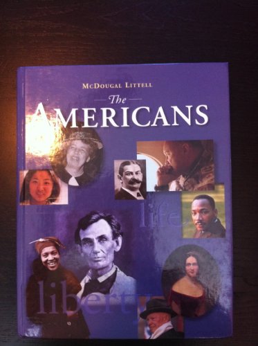 Imagen de archivo de McDougal Littell The Americans: Student Edition Grades 9-12 2000 a la venta por Ergodebooks