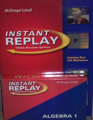 Beispielbild fr Instant Replay Video Review Games (Algebra 1, 2-77990) zum Verkauf von Nationwide_Text