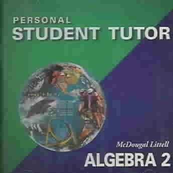 Imagen de archivo de McDougal Littell High School Math: Personal Student Tutor CD-ROM Algebra 2 a la venta por Dailey Ranch Books