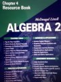 Beispielbild fr McDougal Littell Algebra 2: Resource Book: Chapter 4 zum Verkauf von ThriftBooks-Dallas
