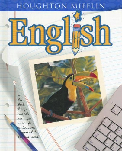 Imagen de archivo de Houghton Mifflin English: Student Edition Hardcover Level 4 2001 a la venta por SecondSale
