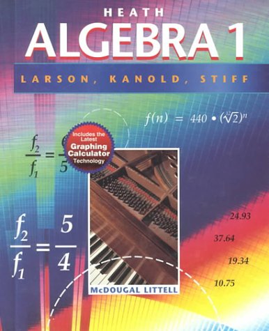 9780618041602: Algebra 1