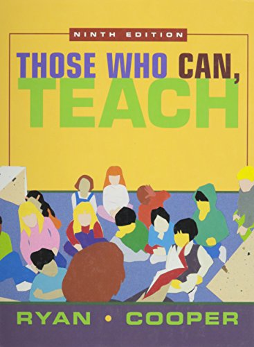 Beispielbild fr Those Who Can, Teach zum Verkauf von Wonder Book