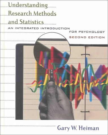 Stock image for Understanding Research Methods and Statistics: An Integrated Introduction for Psychology for sale by BookHolders