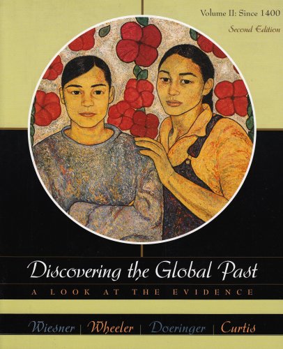 Beispielbild fr Discovering the Global Past: A Look at the Evidence, Second Edition, Vol. 2 zum Verkauf von HPB-Red