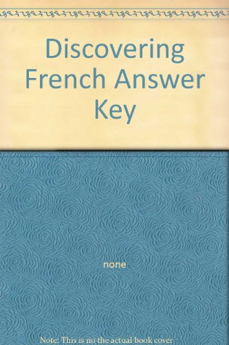 Stock image for Discovering French Blanc, Euro Edition for sale by Better World Books: West