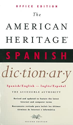 9780618048731: The American Heritage Spanish Dictionary: Spanish/English English/Spanish : Office Edition