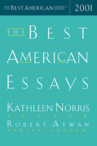 Stock image for The Best American Essays 2001 (The Best American Series) for sale by Gulf Coast Books