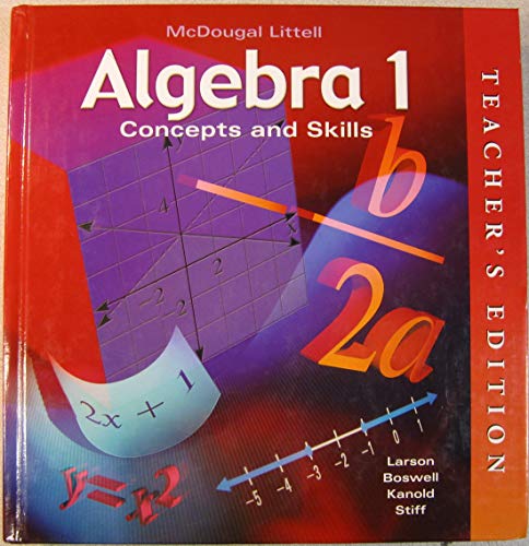 Imagen de archivo de Algebra 1: Concepts and Skills a la venta por Front Cover Books